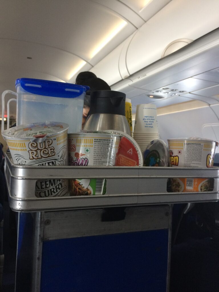 In flight meals